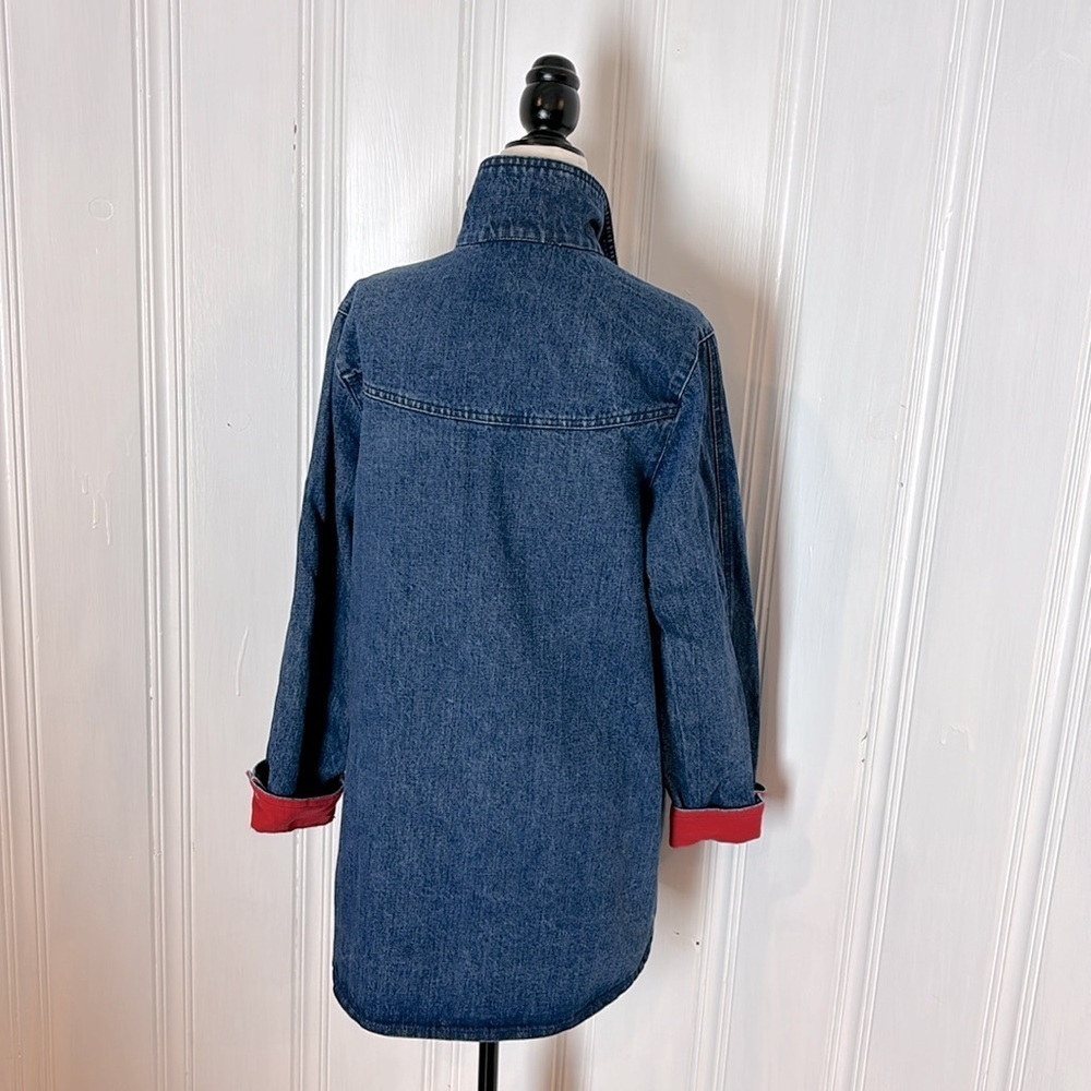 Vintage POLO RALPH LAUREN denim & metal clasp jacket - Picture 3 of 10